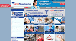 Desktop Screenshot of expressmedicalsupplies.com